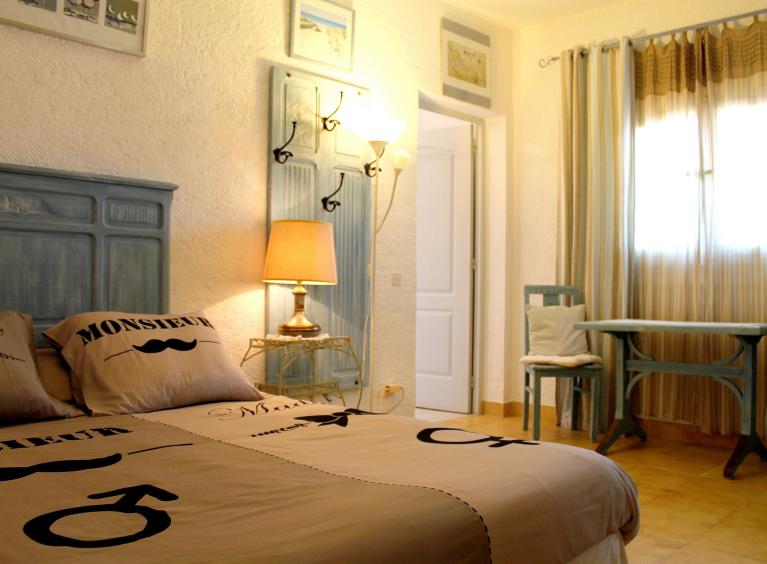 Chambre "Bleue" - Villa d'hôtes Alizée St-Tropez